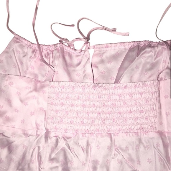 Victoria’s Secret PINK Babydoll Mini Slip Dress Pink Size L NWT - Picture 10 of 10
